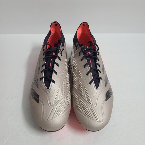 NEW Adidas Predator Elite SG Soccer Cleats ID0913 Size 11 Platinum Metallic main image 3